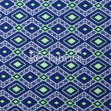Nomad Nylon Spandex Fabric - Neon Diamond Geometric Print, 58/60" Width (1 Yard)
