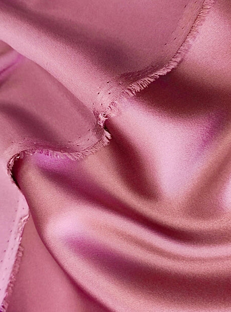 Stretch Duchesse Satin Dusty Rose