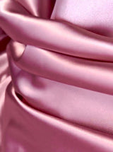 Stretch Duchesse Satin Dusty Rose