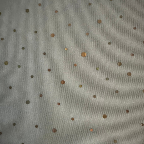 Sequin Mesh Fabric 4-Way Stretch Nylon Spandex