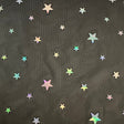Mesh Fabric 4-Way Stretch Egyptian Stars