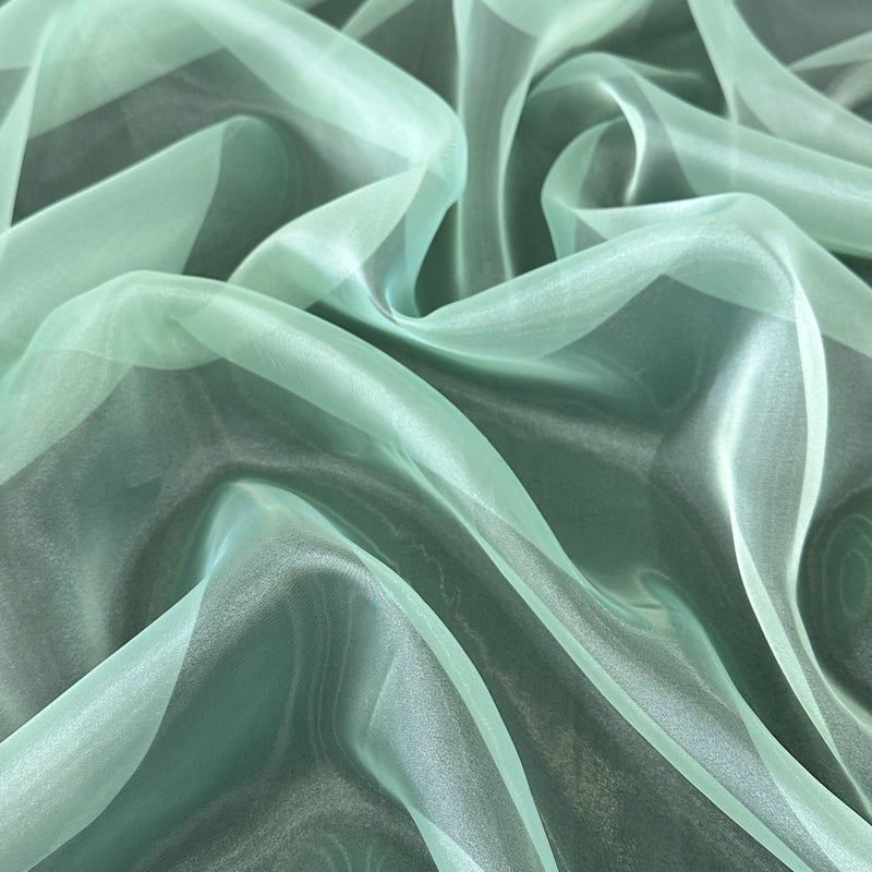 Sheer Mint Organza