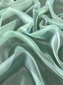 Sheer Mint Organza
