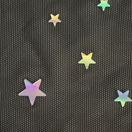 Mesh Fabric 4-Way Stretch Egyptian Stars