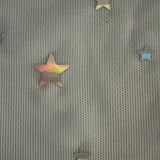 Mesh Fabric 4-Way Stretch Egyptian Stars
