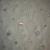 Mesh Fabric 4-Way Stretch Egyptian Stars