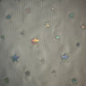 Mesh Fabric 4-Way Stretch Egyptian Stars