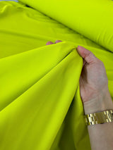 Stretch Crepe Apple Green