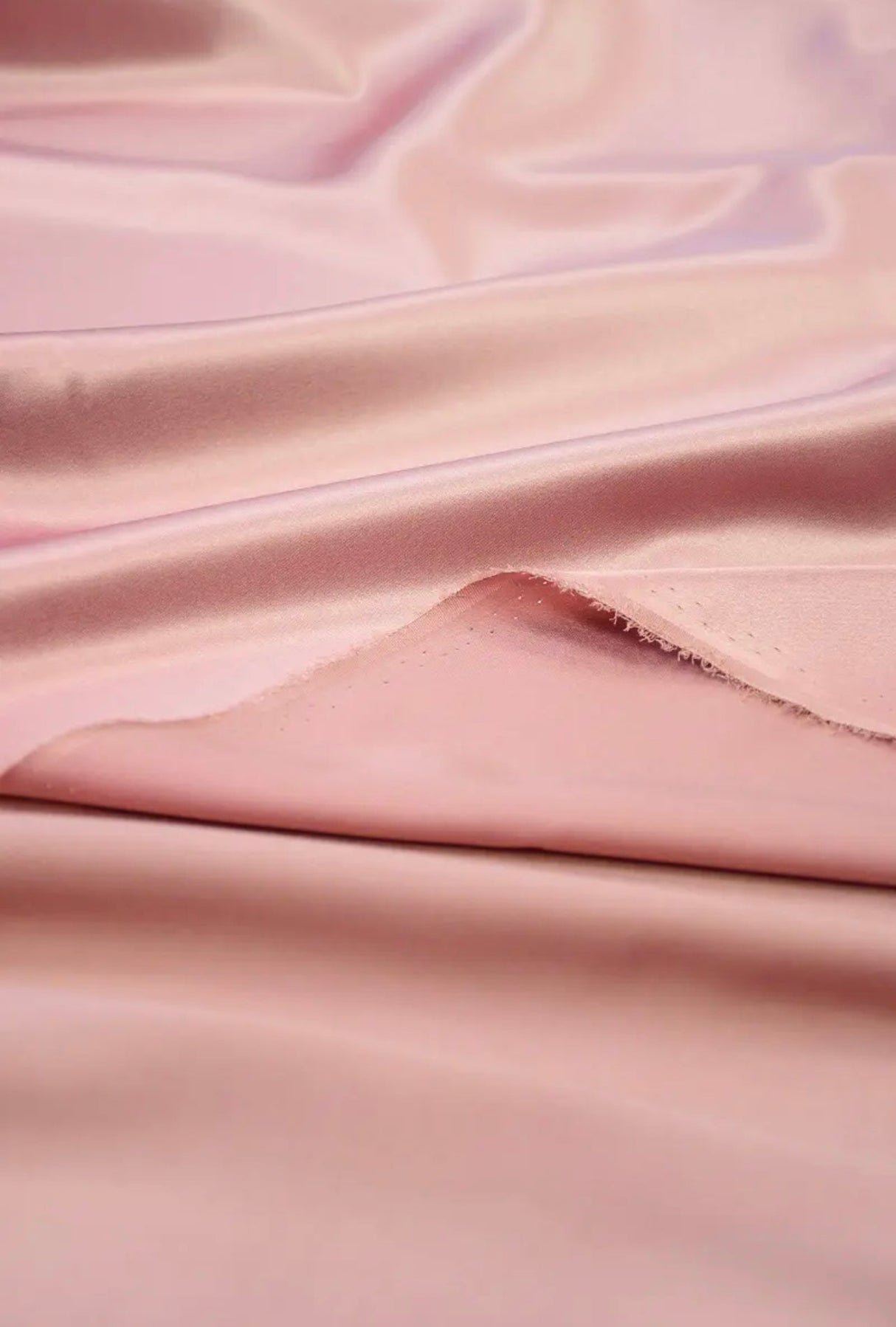 Peach Duchesse Satin