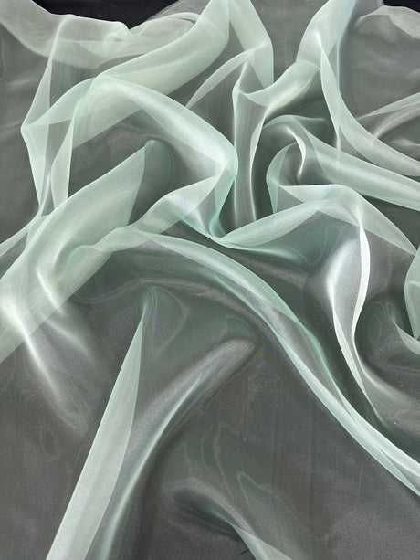 Sheer Mint Organza
