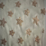 Power Mesh Starfish Sequin Fabric Ivory Gold 56"