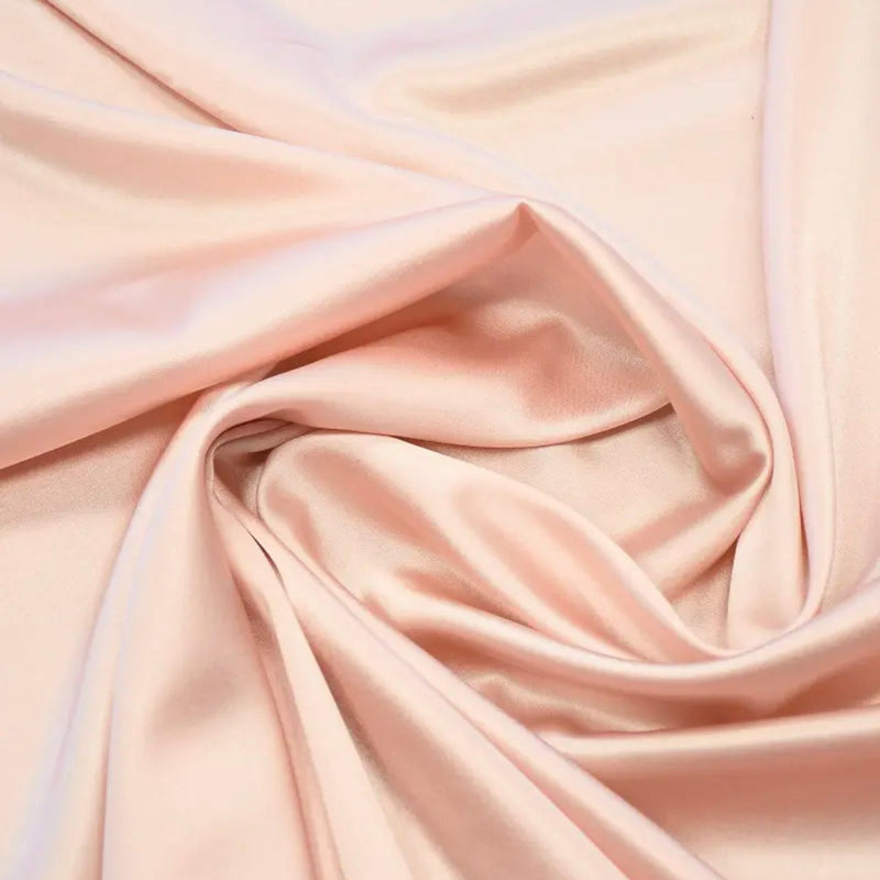 Light Peach Duchesse Satin
