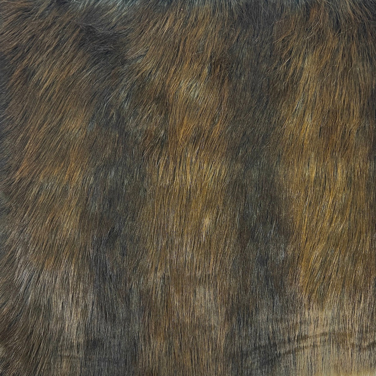 Faux Fur Fabric Striped Long Pile