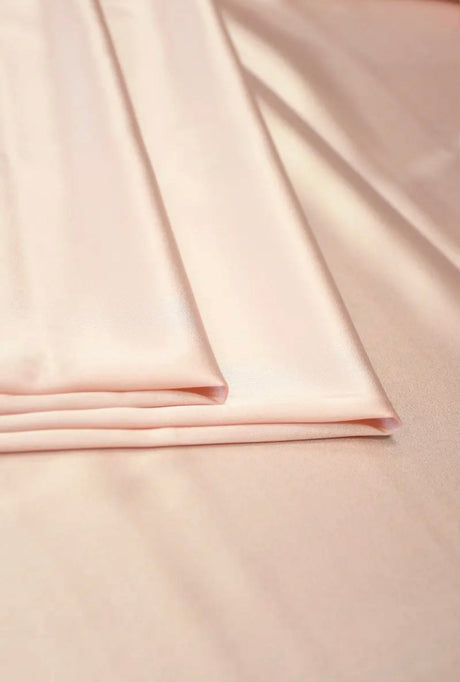 Light Peach Duchesse Satin