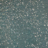 Sequin Mesh Fabric 4-Way Stretch Power Mesh Blue Hologram White Illusion 50"