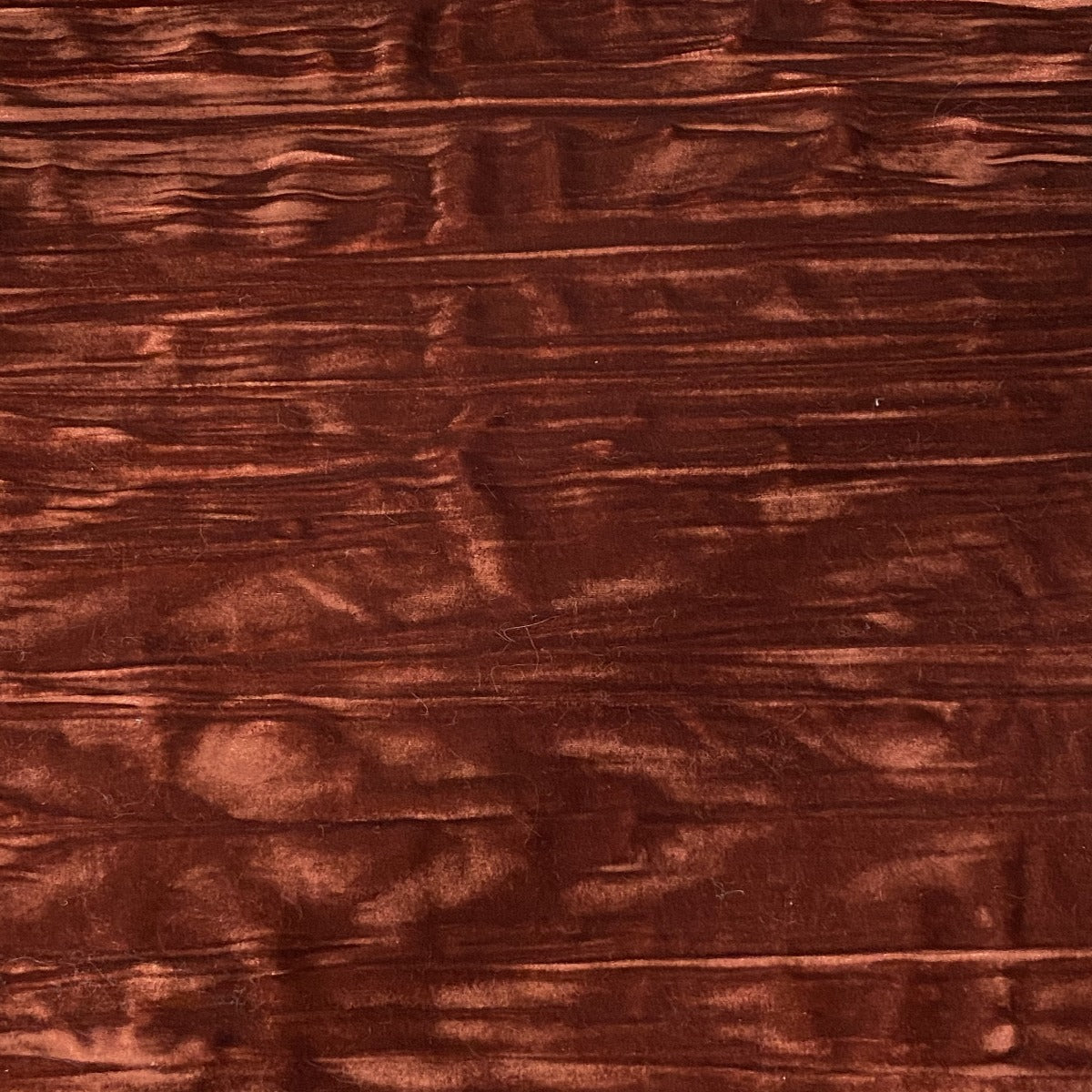 Crinkle Stretch Velvet Fabric - Navy Blue, Emerald Green, Gray, Rust Orange, Maroon Red, Purple, 54" Width (1 Yard)