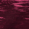 Crinkle Stretch Velvet Fabric - Navy Blue, Emerald Green, Gray, Rust Orange, Maroon Red, Purple, 54" Width (1 Yard)