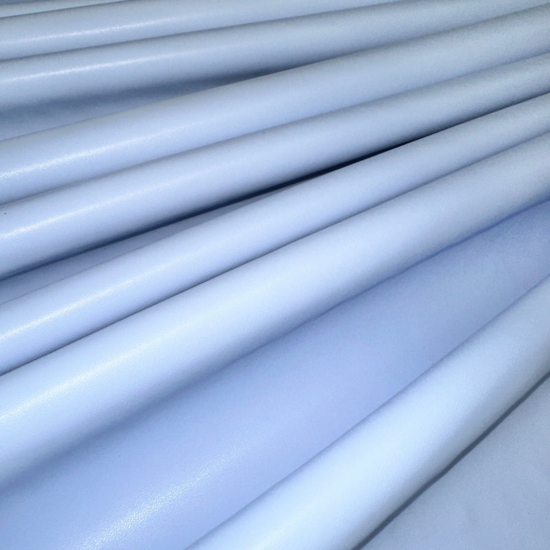 Sky Blue Stretch Faux Leather