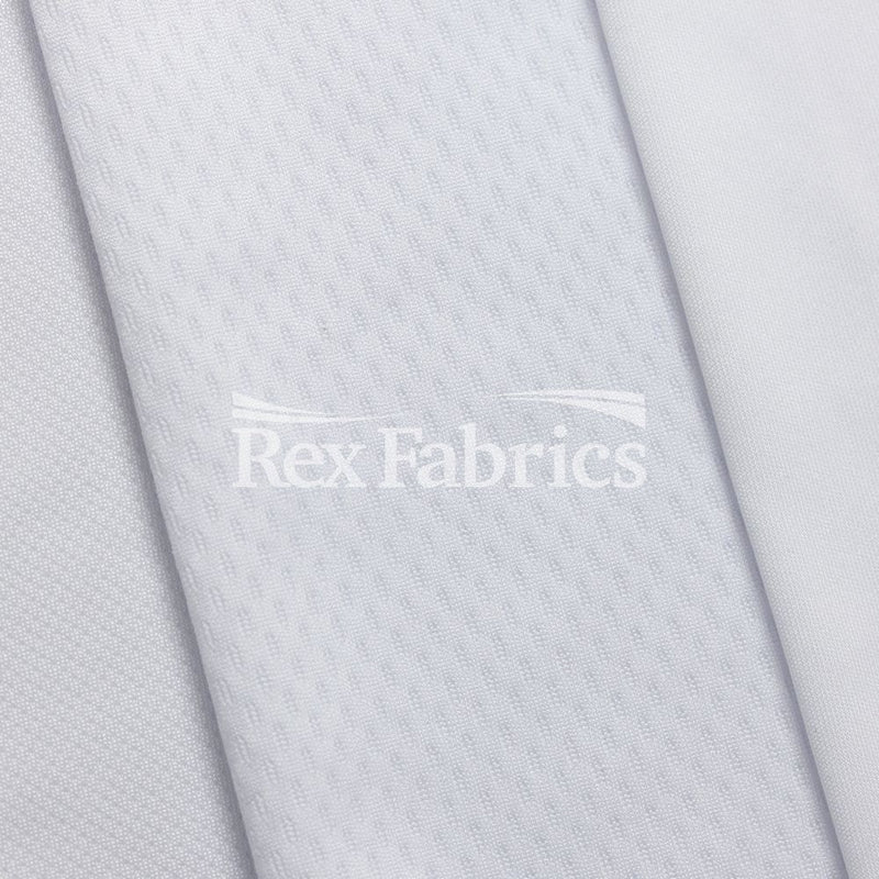 PFP Basics Polyester Fabric - White, 58/60" Width, 140-300 GSM (1 Yard)