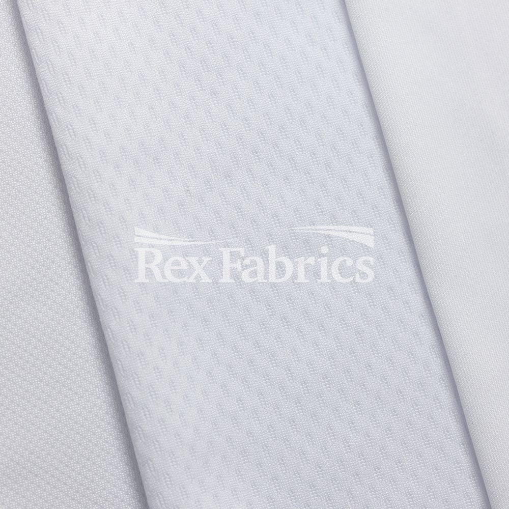 PFP Basics Polyester Fabric - White, 58/60" Width, 140-300 GSM (1 Yard)