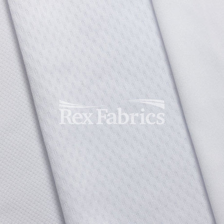 PFP Basics Polyester Fabric - White, 58/60" Width, 140-300 GSM (1 Yard)