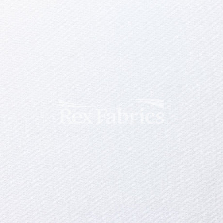 PFP Basics Polyester Fabric - White, 58/60" Width, 140-300 GSM (1 Yard)