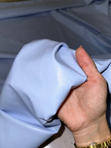 Sky Blue Stretch Faux Leather