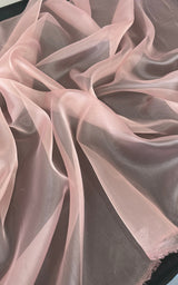 Shiny Crystal Organza Blush
