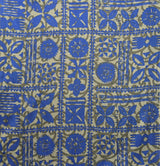 Cotton Barkcloth Fabric Tapa Light Print
