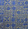 Cotton Barkcloth Fabric Tapa Light Print