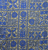 Tapa Cotton Light Barkcloth Cotton Fabric - Manulua Print, 45" Width (1 Yard)