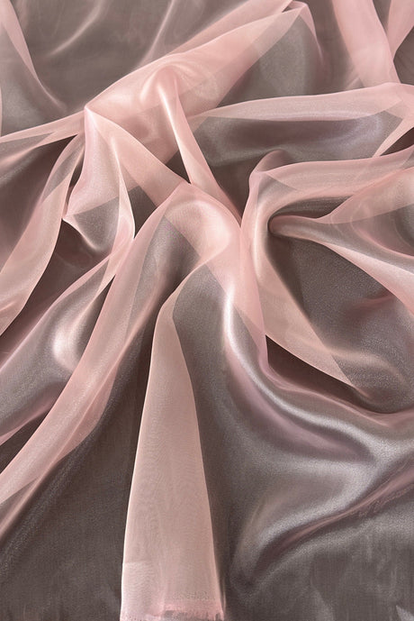 Shiny Crystal Organza Blush