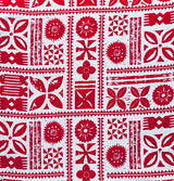 Cotton Barkcloth Fabric Tapa Light Print