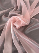 Shiny Crystal Organza Blush