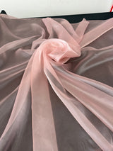 Shiny Crystal Organza Blush