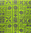 Tapa Cotton Light Barkcloth Cotton Fabric - Manulua Print, 45" Width (1 Yard)