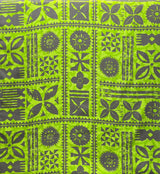 Tapa Cotton Light Barkcloth Cotton Fabric - Manulua Print, 45" Width (1 Yard)