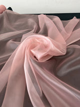 Shiny Crystal Organza Blush