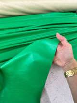 Stretch Faux Leather Kelly Green