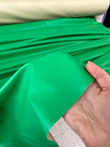 Stretch Faux Leather Kelly Green