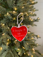5" Baby's First Christmas Ornament