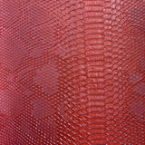 Viper Sopythana Faux Snake Skin Vinyl Fabric - Faux Snake Skin Vinyl Fabric, 52/54" Width, 1.0 MM Thickness, 100% Polyester, +100,000 Double Rubs (1 Yard)