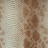 Viper Sopythana Faux Snake Skin Vinyl Fabric - Faux Snake Skin Vinyl Fabric, 52/54" Width, 1.0 MM Thickness, 100% Polyester, +100,000 Double Rubs (1 Yard)