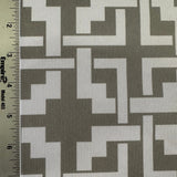 Acrylic Outdoor Fabric Geometric Sage 54"