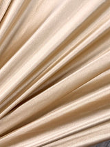 Shiny Nylon Spandex Champagne