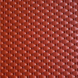Vinyl Upholstery Fabric Basket Weave Orange 54"