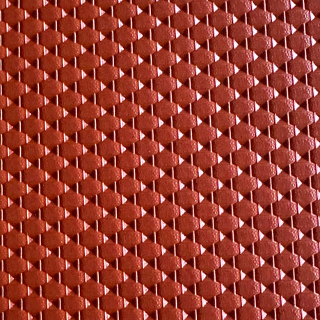 Vinyl Upholstery Fabric Basket Weave Orange 54"