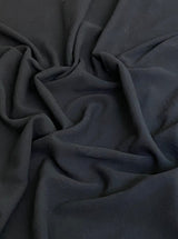 Black Crinkle Cotton Gauze