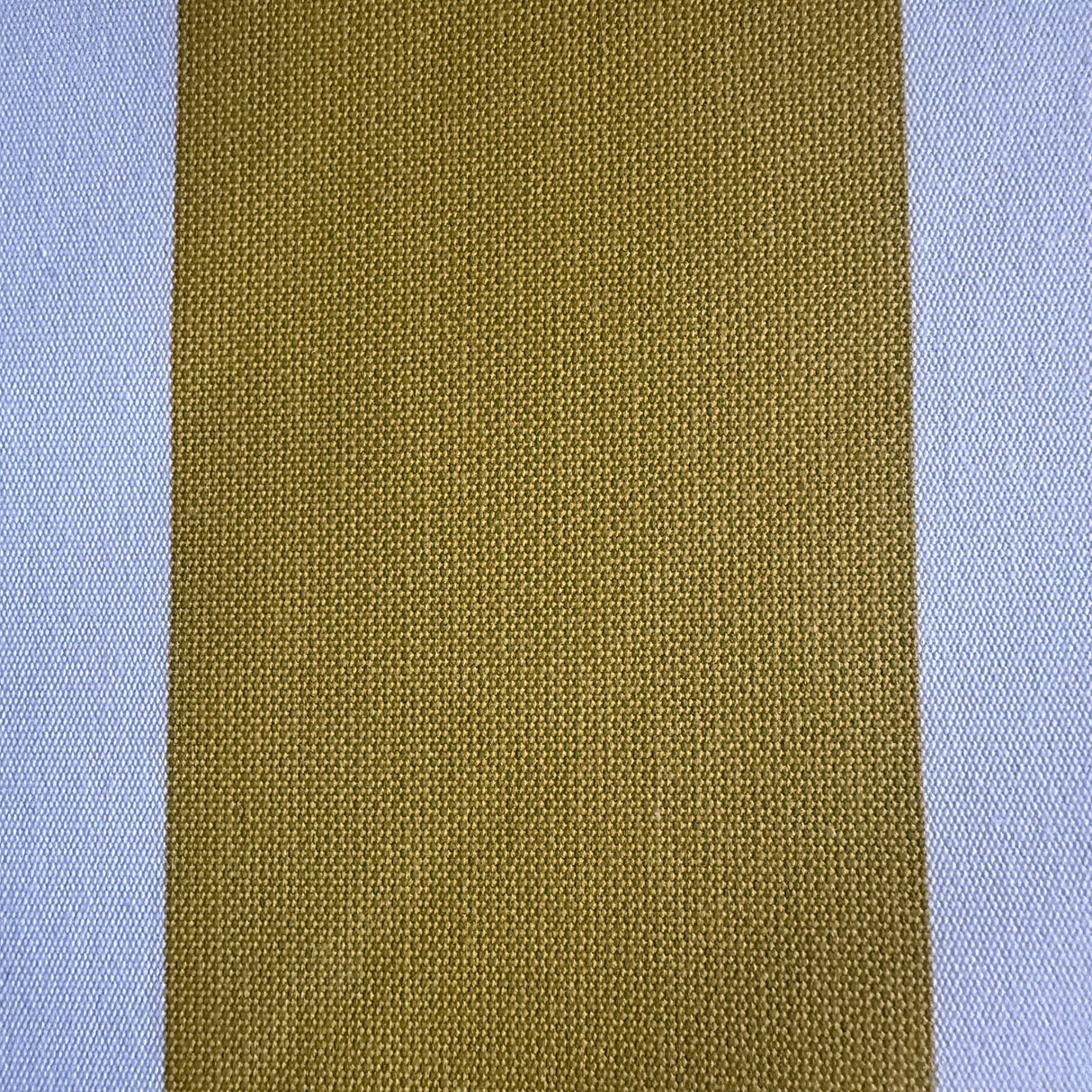 Outdoor Acrylic Fabric Gold Stripe 60"