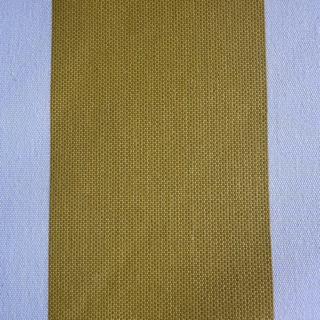 Outdoor Acrylic Fabric Gold Stripe 60"